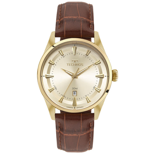 Relógio Technos Masculino Executive Dourado 2115UAP/0X