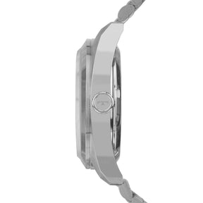 Relógio Technos Masculino Automático Prata – Caixa 40mm, Mostrador Verde, Aço Inoxidável