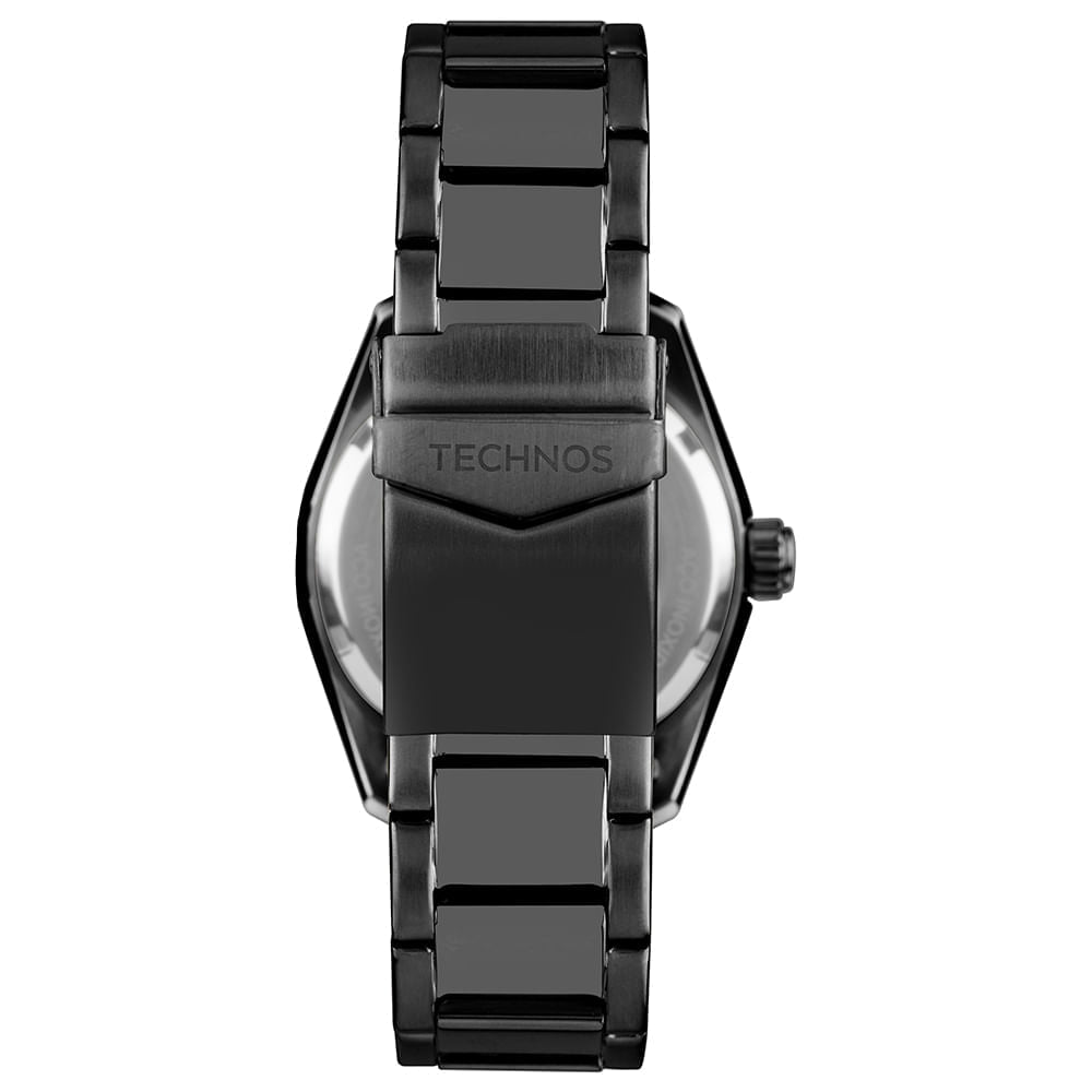 Relógio Technos Masculino Automático Bicolor Diver 8205OY/1P – 150m, Miyota 21 Jewels, Caixa 43mm