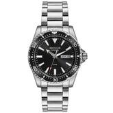 Relógio Seculus Automático Masculino Bisel Preto Fundo Transparente 44237G0SVNA1 – Miyota 8205, Caixa 42mm, 100m