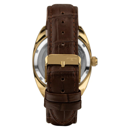 Relógio Technos Masculino Automático Dourado 8205OP/0M – Edição Centenário, Miyota 21 Jewels, Caixa 40mm