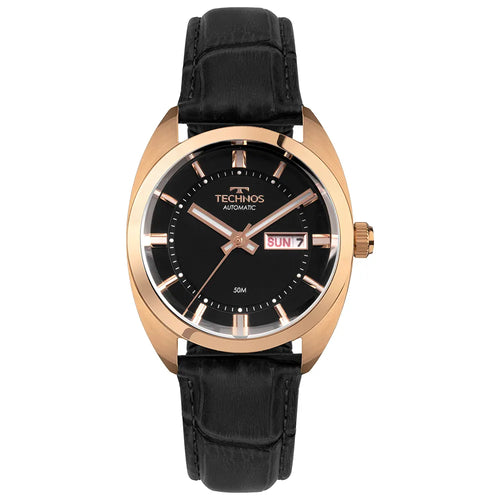 Relógio Technos Masculino Automático Rosé 8205OT/0P – Edição Centenário, Miyota 21 Jewels, Caixa 40mm