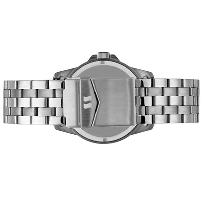 Relógio Séculus Masculino Casual Aço Prata 44200G0SVNA1 – Caixa 42mm, Pulseira Inox, Resistência 5 ATM