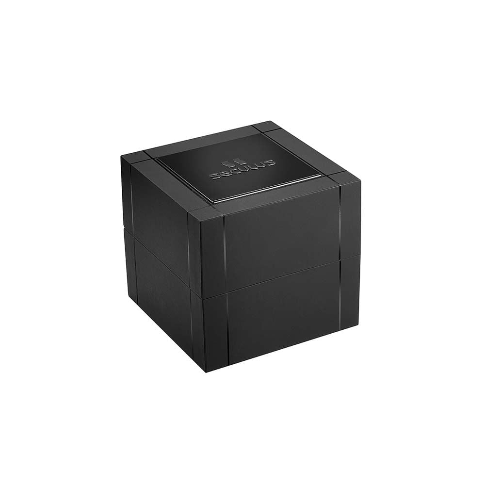 Relógio Séculus Masculino Casual Aço Prata 44200G0SVNA1 – Caixa 42mm, Pulseira Inox, Resistência 5 ATM