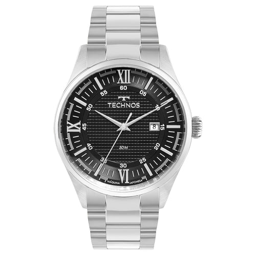 Relógio Technos Masculino Executive Prata Moderno - 2115TWE/1P