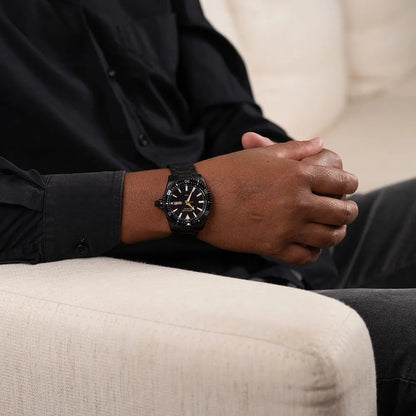 Relógio Seculus Masculino Automático Preto Fundo Transparente – 44237GPSVPA4