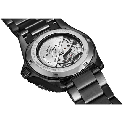 Relógio Seculus Masculino Automático Preto Fundo Transparente – 44237GPSVPA4