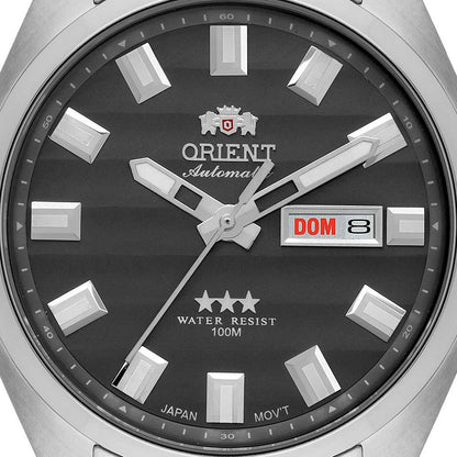 Relógio Orient Masculino Automático Três Estrelas 469SS076FG1SX