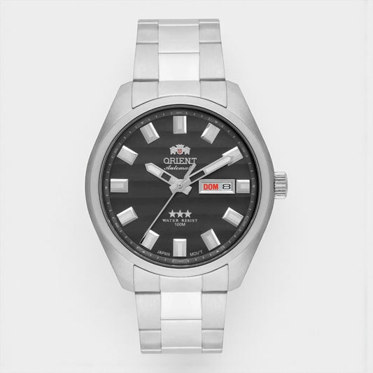 Relógio Orient Masculino Automático Três Estrelas 469SS076FG1SX