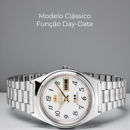 Relógio Orient Masculino Automático Três Estrelas 469WB1AFC2SX