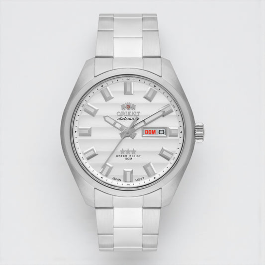 Relógio Orient Masculino Automático Três Estrelas 469SS076FS1SX