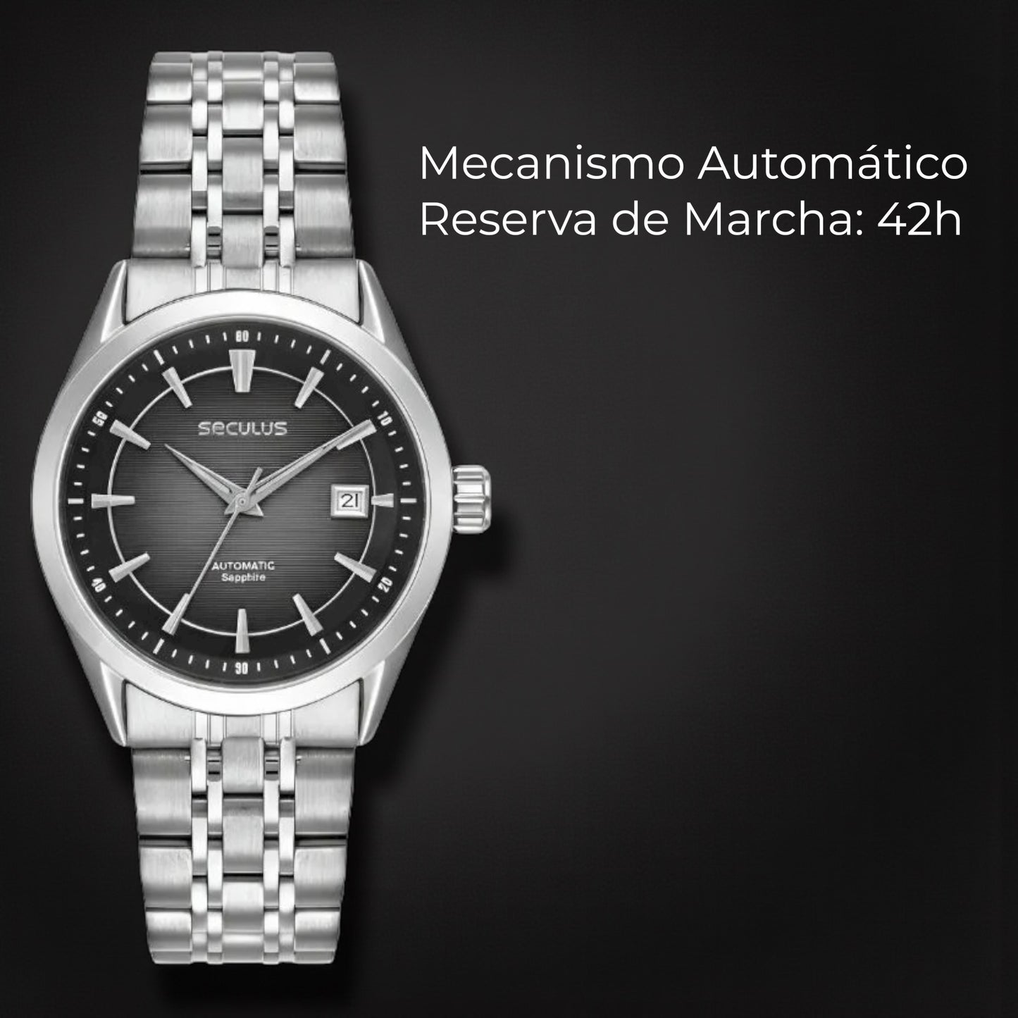 Relógio Seculus Automático 77313g0svna1